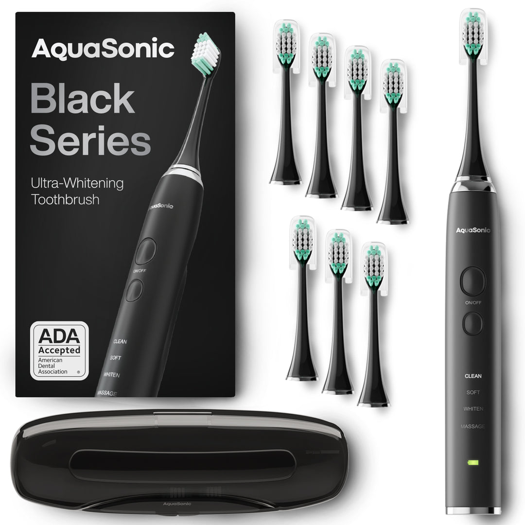 Black Series Sonic Whitening Toothbrush/ADA Accepted